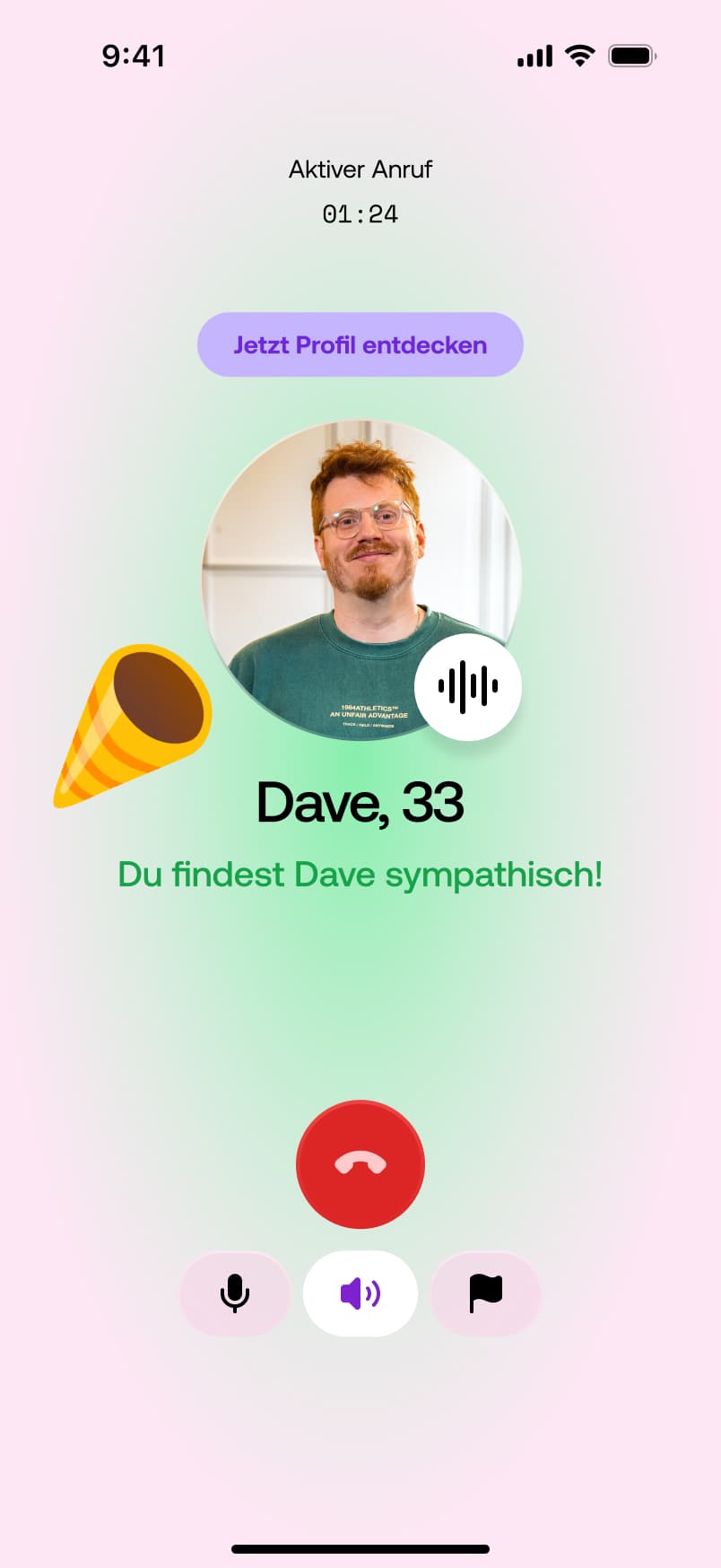 Call Match Screen